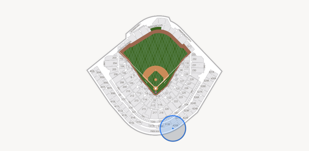 Wrigley Field Seating Chart
