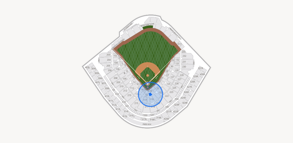 Wrigley Field Seating Chart