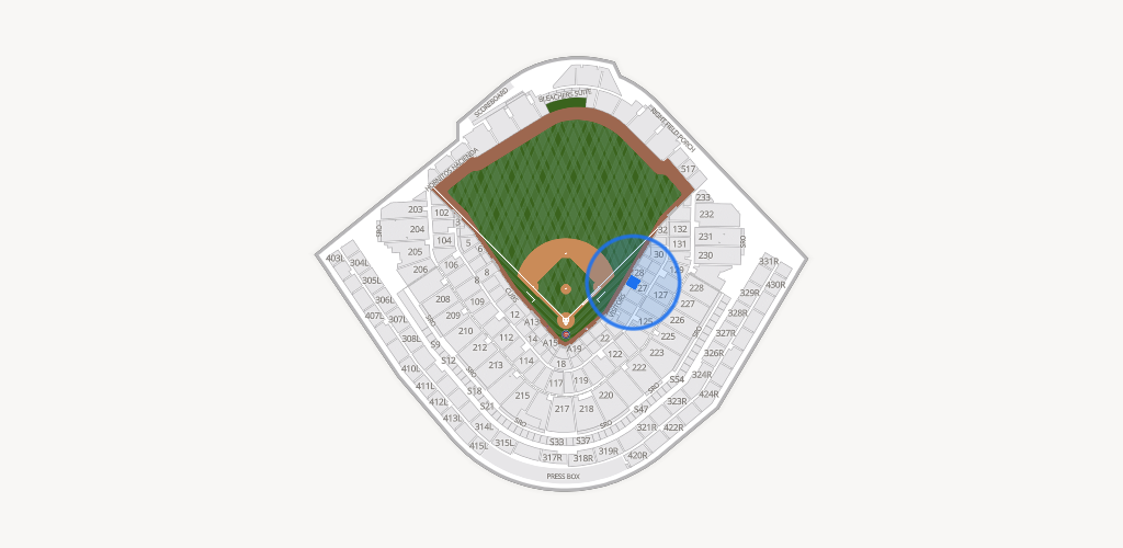 Wrigley Field Seating Chart