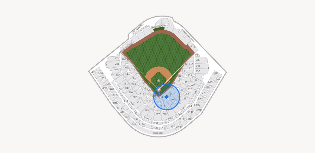 Wrigley Field Seating Chart