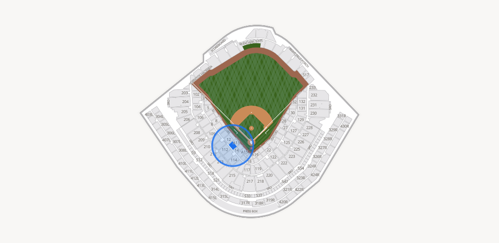 Wrigley Field Seating Chart