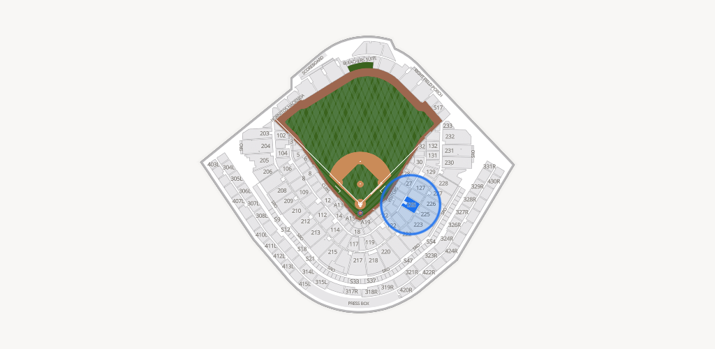 Wrigley Field Seating Chart
