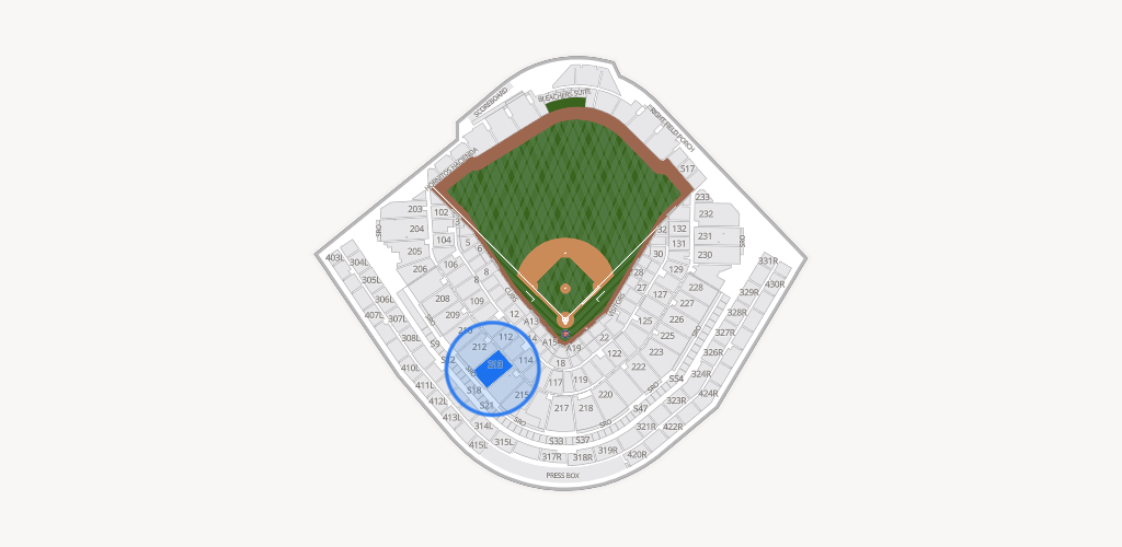 Wrigley Field Seating Chart