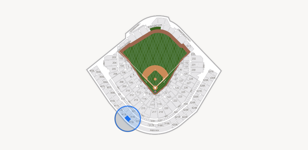 Wrigley Field Seating Chart