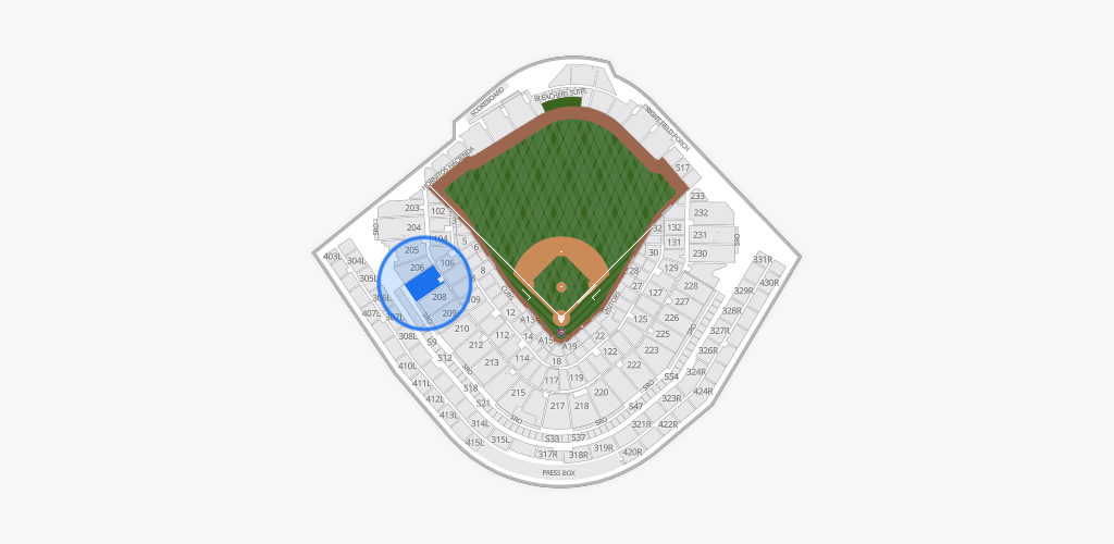Wrigley Field Seating Chart