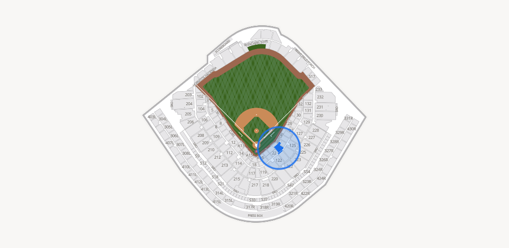Wrigley Field Seating Chart