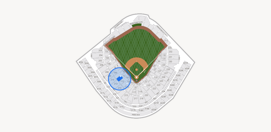 Wrigley Field Seating Chart