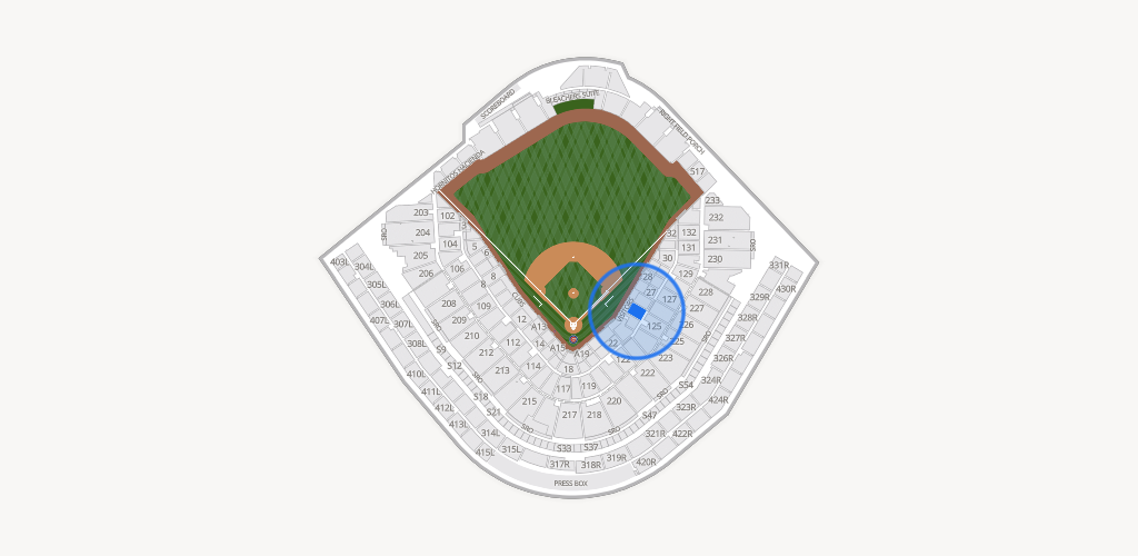 Wrigley Field Seating Chart