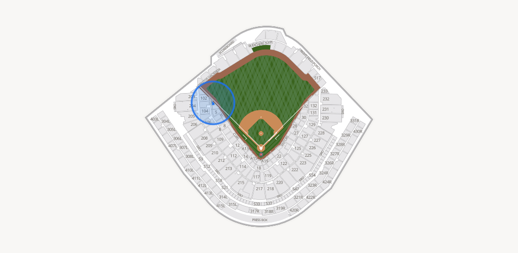 Wrigley Field Seating Chart