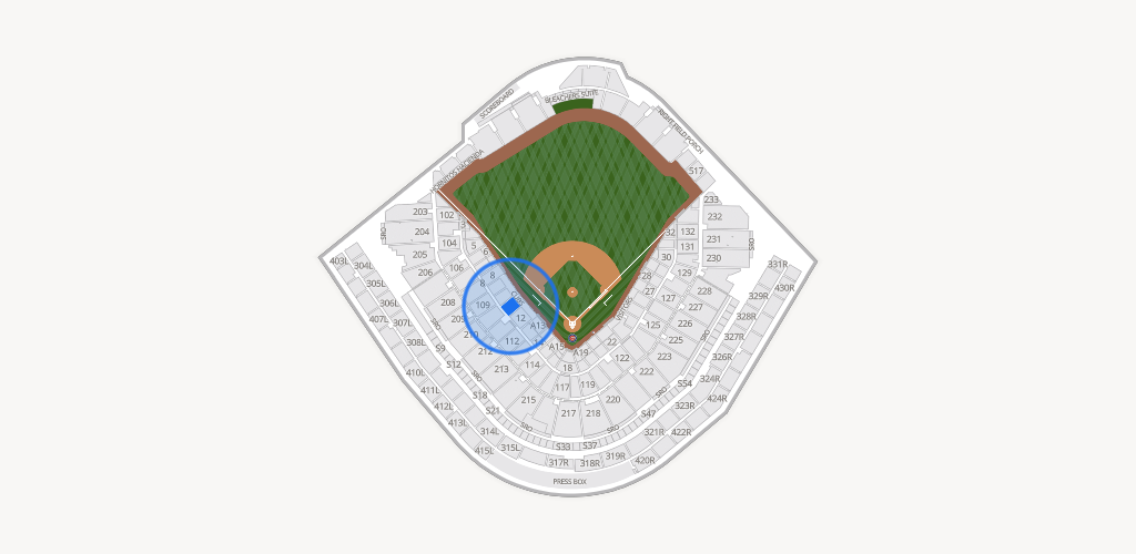 Wrigley Field Seating Chart