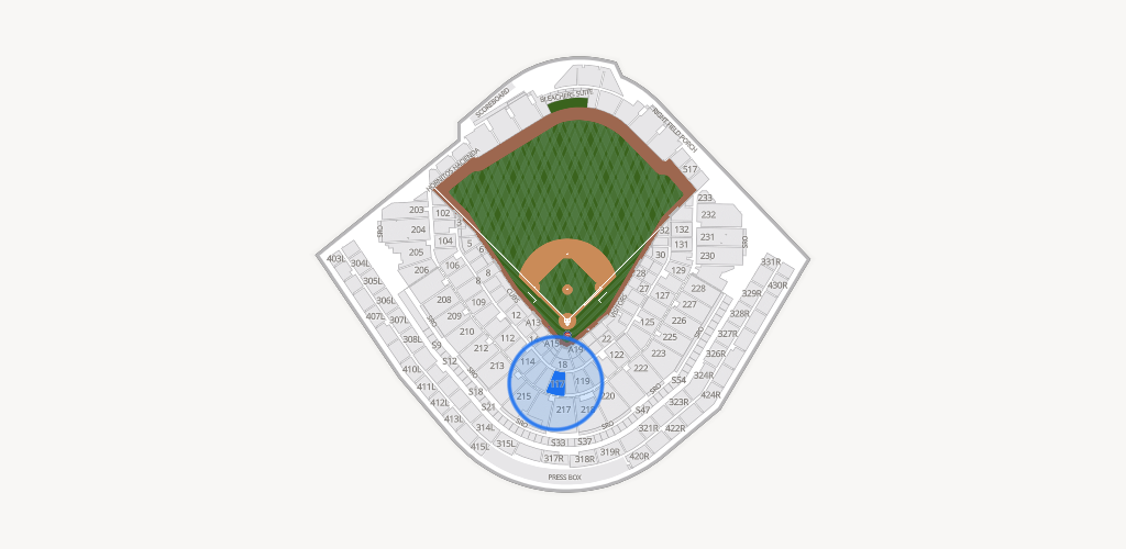 Wrigley Field Seating Chart