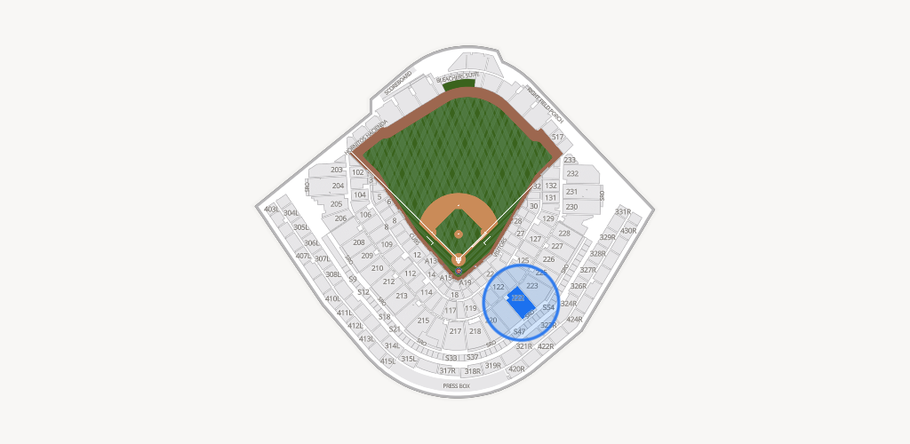 Wrigley Field Seating Chart