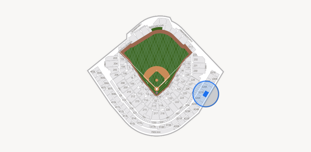 Wrigley Field Seating Chart