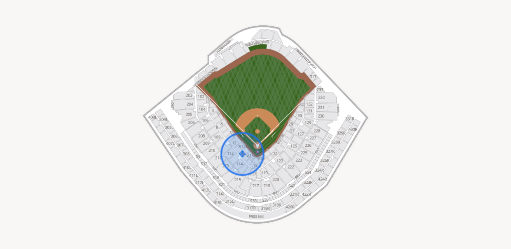 Wrigley Field Seating Chart