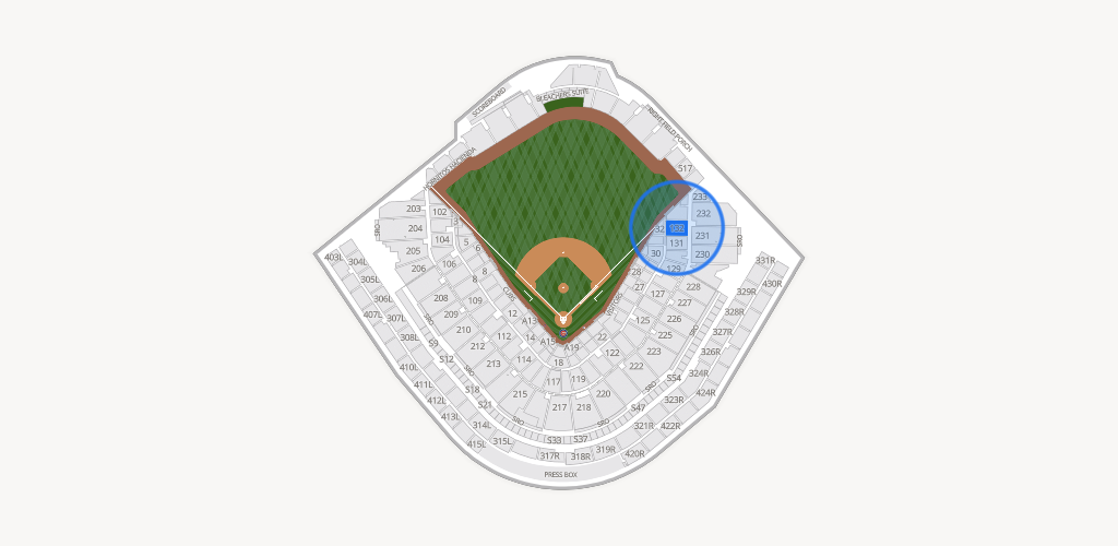 Wrigley Field Seating Chart