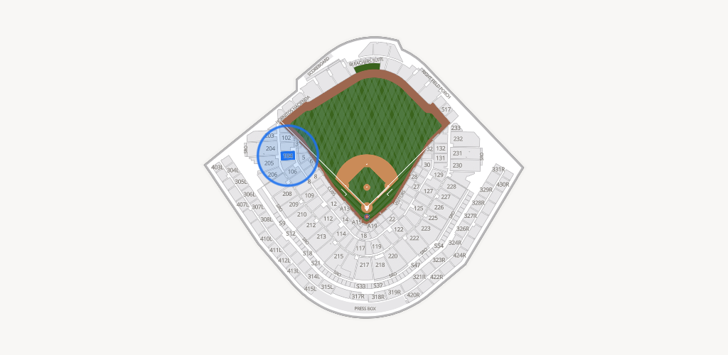 Wrigley Field Seating Chart
