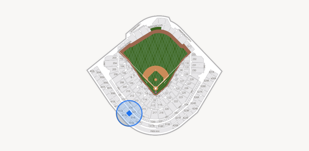Wrigley Field Seating Chart