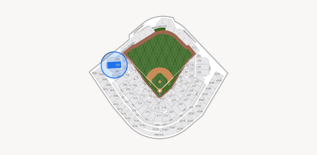 Wrigley Field Seating Chart