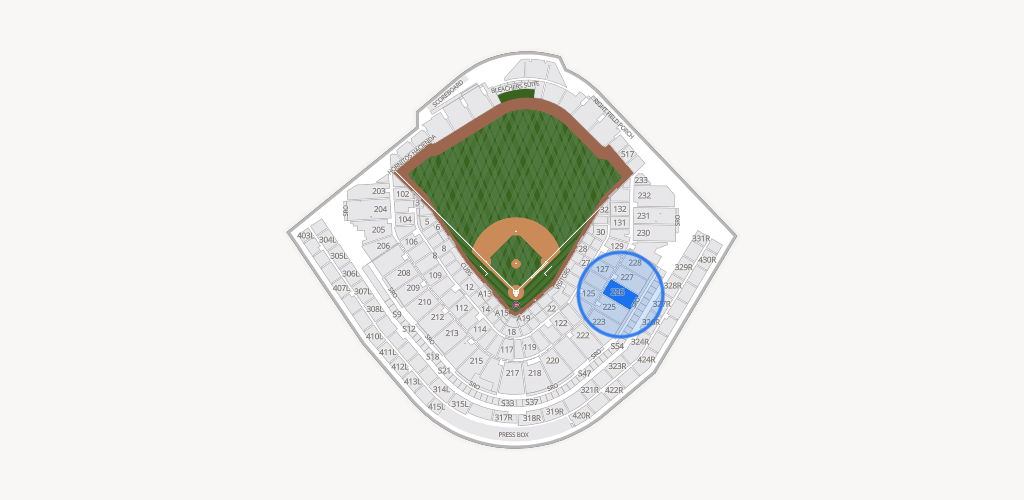Wrigley Field Seating Chart