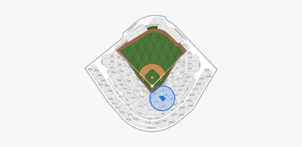 Wrigley Field Seating Chart