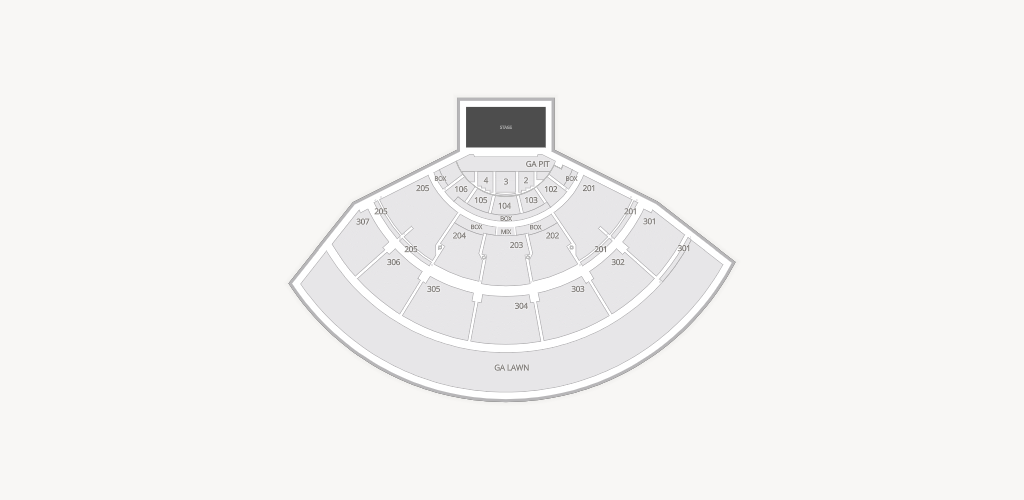 Xfinity Center - MA Seating Chart