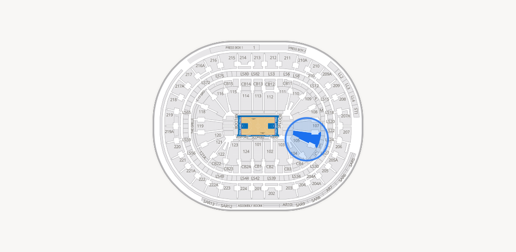Xfinity Mobile Arena Seating Chart