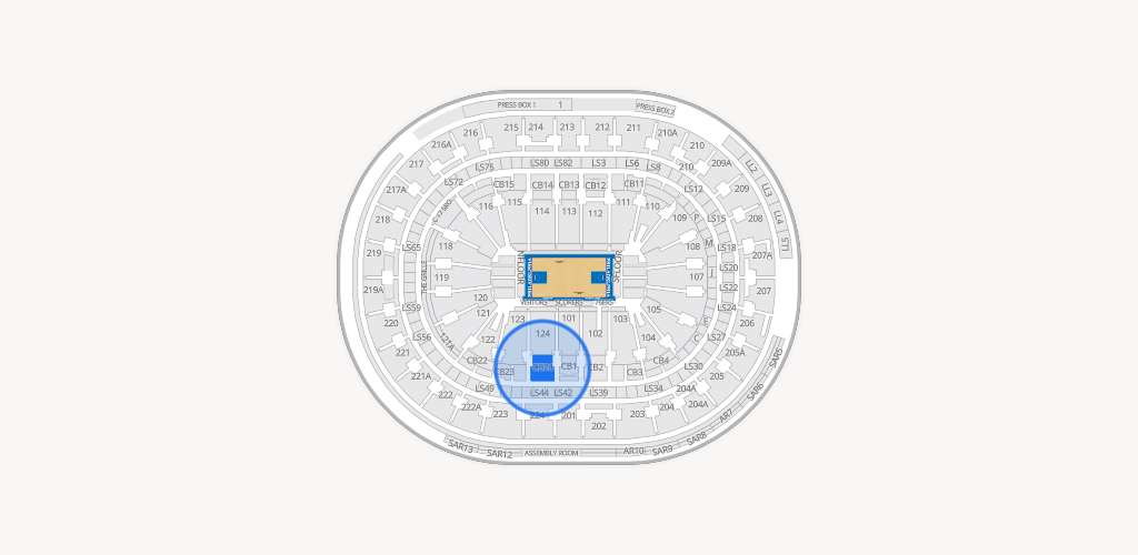Xfinity Mobile Arena Seating Chart