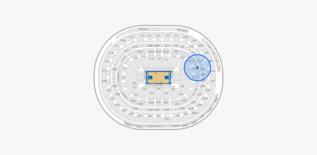Xfinity Mobile Arena Seating Chart