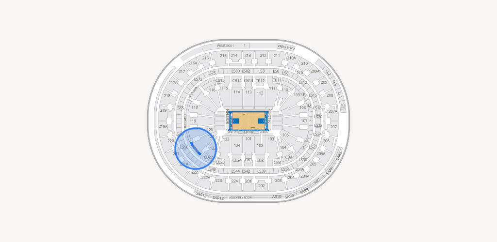 Xfinity Mobile Arena Seating Chart
