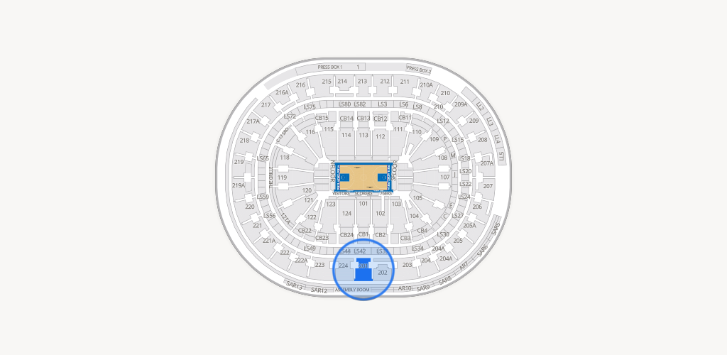 Xfinity Mobile Arena Seating Chart