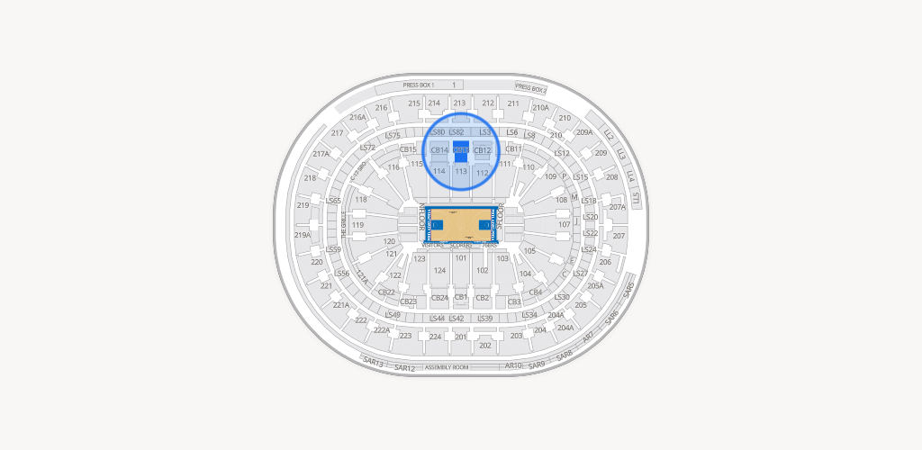 Xfinity Mobile Arena Seating Chart