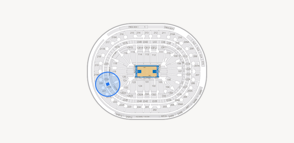 Xfinity Mobile Arena Seating Chart