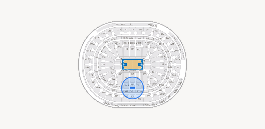 Xfinity Mobile Arena Seating Chart