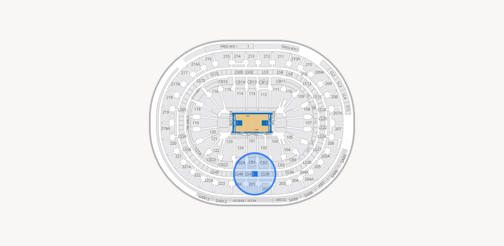 Xfinity Mobile Arena Seating Chart