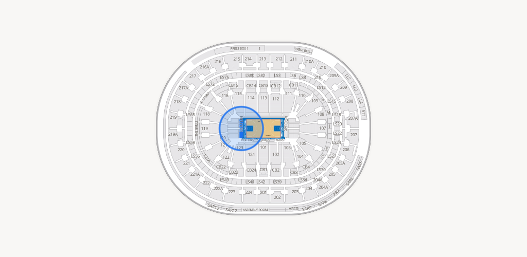 Xfinity Mobile Arena Seating Chart