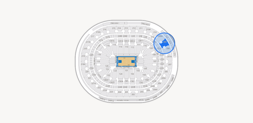 Xfinity Mobile Arena Seating Chart