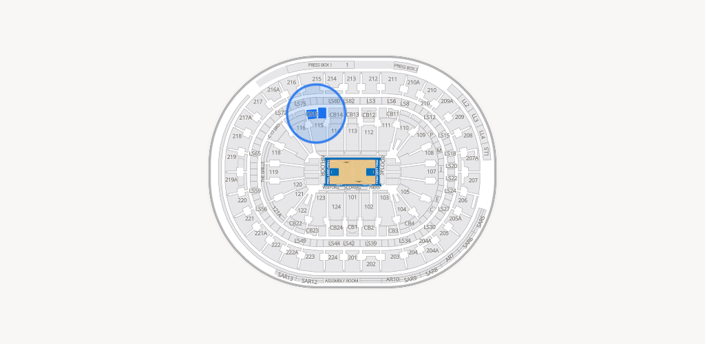 Xfinity Mobile Arena Seating Chart