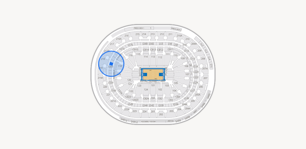 Xfinity Mobile Arena Seating Chart