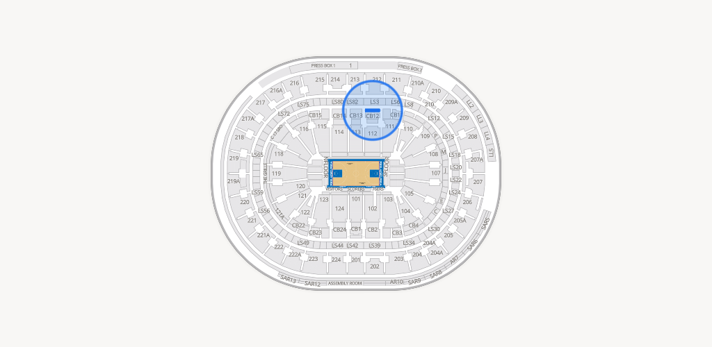Xfinity Mobile Arena Seating Chart