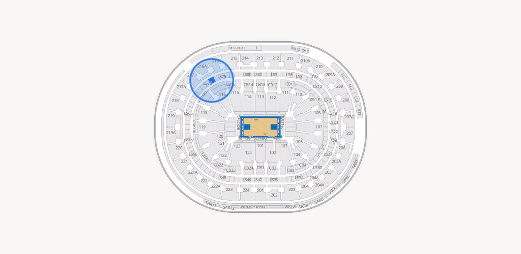 Xfinity Mobile Arena Seating Chart