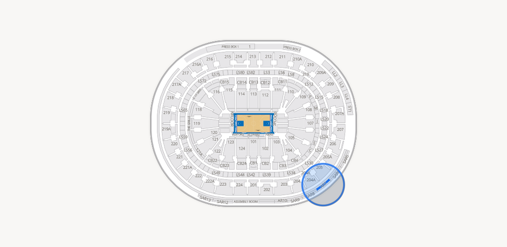 Xfinity Mobile Arena Seating Chart