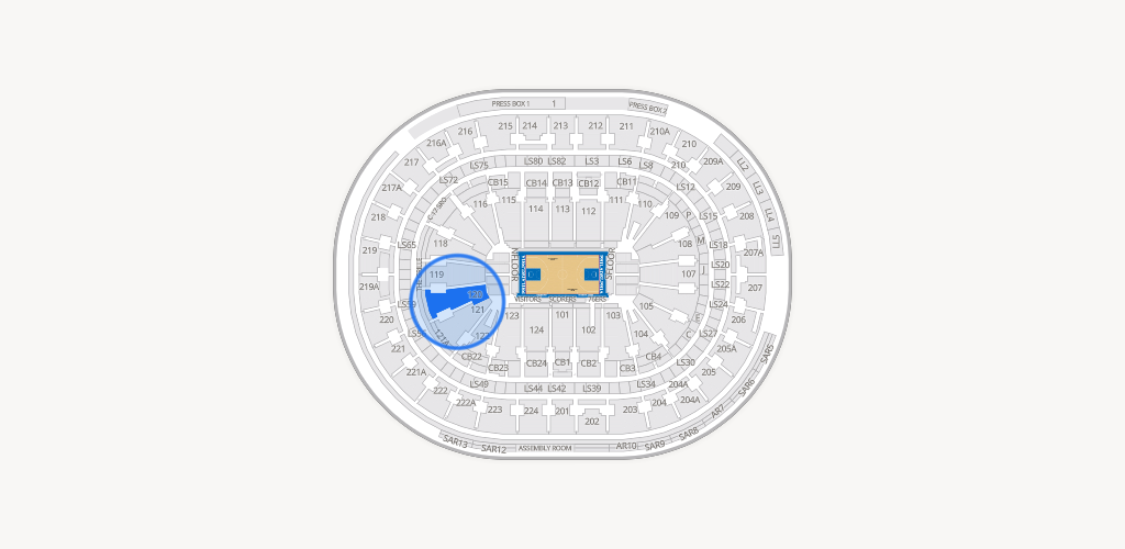 Xfinity Mobile Arena Seating Chart