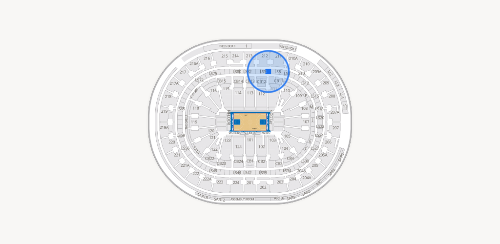 Xfinity Mobile Arena Seating Chart