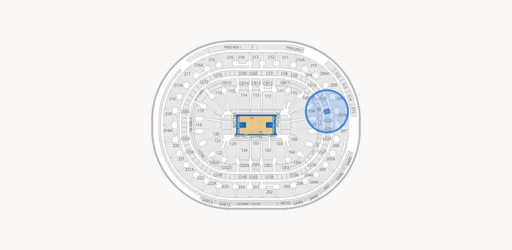 Xfinity Mobile Arena Seating Chart