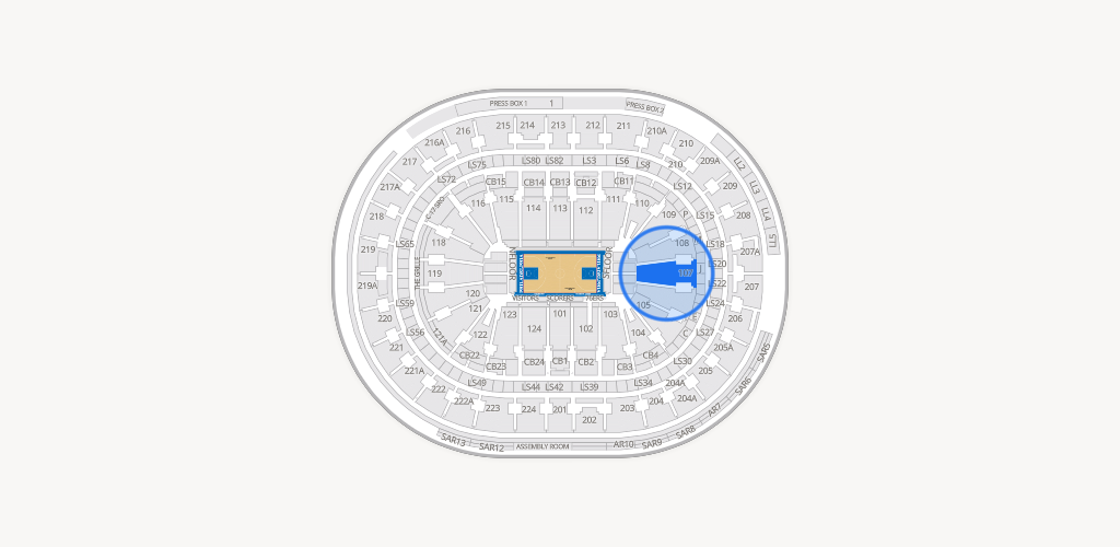 Xfinity Mobile Arena Seating Chart