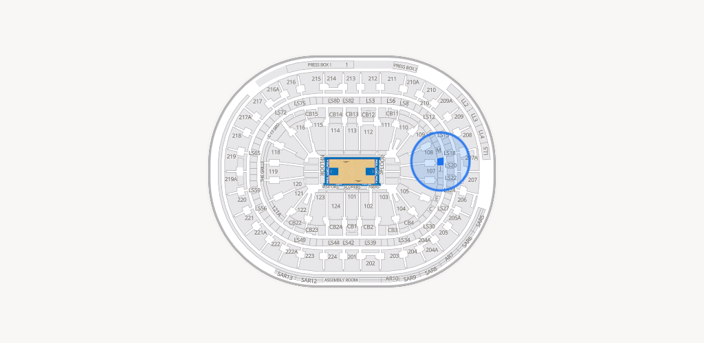 Xfinity Mobile Arena Seating Chart