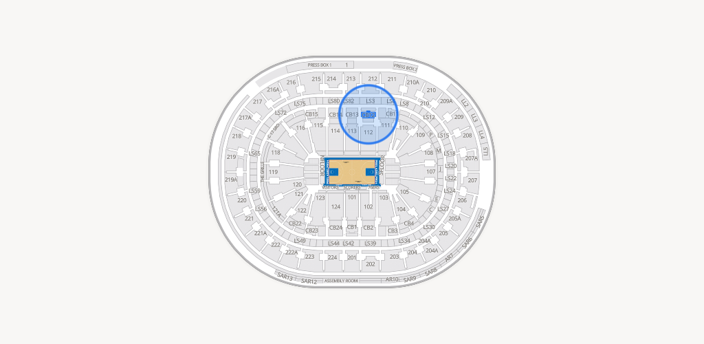 Xfinity Mobile Arena Seating Chart