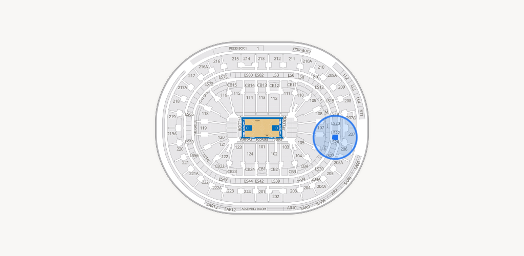 Xfinity Mobile Arena Seating Chart