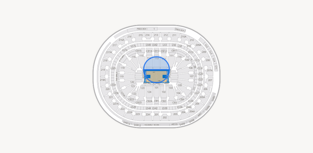 Xfinity Mobile Arena Seating Chart