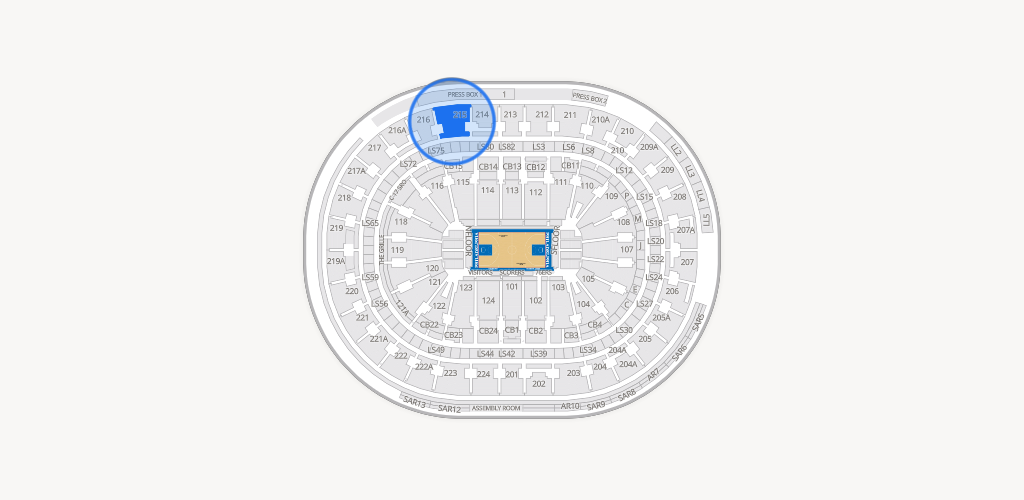 Xfinity Mobile Arena Seating Chart